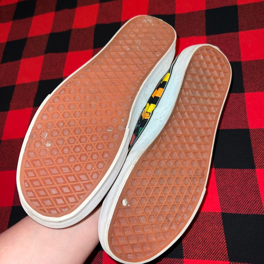 Vans Multicolor Checkered Men's Shoes - Picture 2 of 4